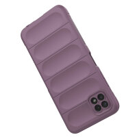 Hülle für Samsung Galaxy A22 5G - Schutzhülle Handyhülle - [Kamera Schutz] Case Lila