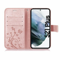 Handyhülle für Samsung Galaxy S21+ Plus 5G Hülle Handy Tasche Flip Case Etui TPU