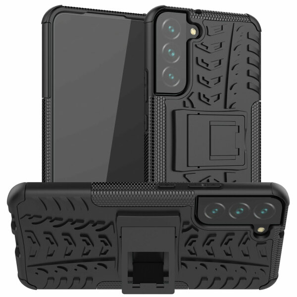 Schutz Hülle für Samsung Galaxy S22, S22+, S22 Ultra, Silikon Case Outdoor TPU Galaxy S22+ Plus ( Outdoor )