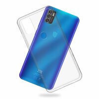 Handyhülle für ZTE Blade A7s 2020 – Transparent Case + Panzerschutzglas
