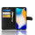 Apple iPhone Handy Tasche Flip Cover Case Buch Klapp Schutz Hülle Etui Bumper Apple iPhone XS Max Schwarz