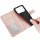 Handyhülle Hülle für Xiaomi POCO M4 Pro 4G, Handy Tasche Schutz Flip Case Schale Rosegold
