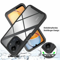 360 Grad Hülle mit eingebautem Displayschutz für Xiaomi Redmi 13C / Poco C65