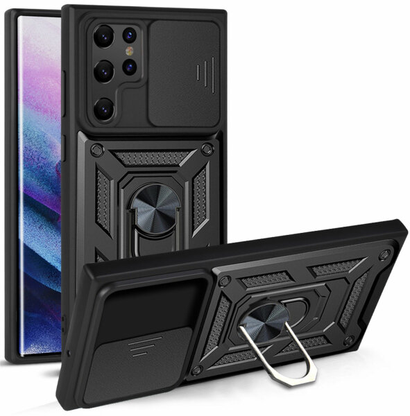 Handyhülle Für Samsung S22 Ultra Handy Tasche Hülle Outdoor Case Silikon Bumper