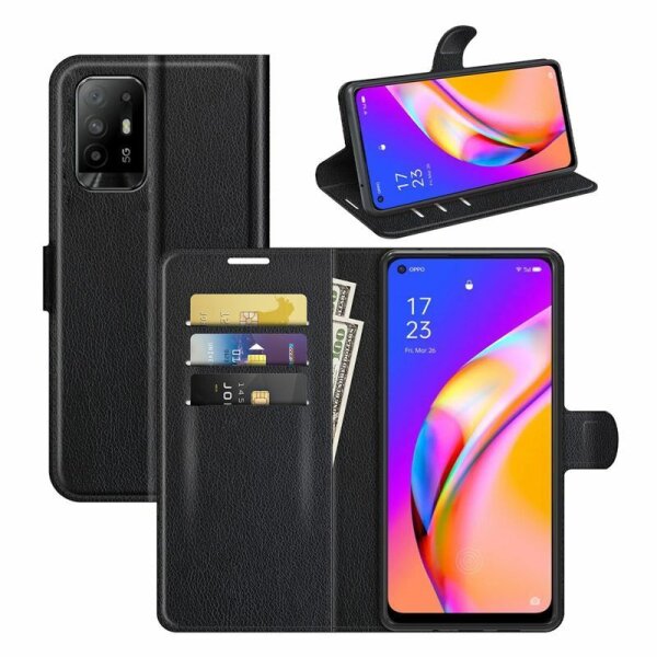 Oppo A94 5G Hülle Handy Tasche Handyhülle Wallet Case Klapptasche Etui