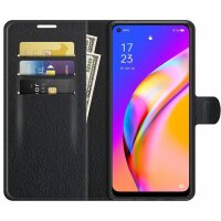 Oppo A94 5G Hülle Handy Tasche Handyhülle Wallet Case Klapptasche Etui