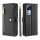 Handykette Xiaomi Hülle mit Band Handyhülle Kartenfächer PU Leder Umhängetasche 12T / 12T Pro Schwarz
