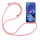 Handykette für Motorola Moto G54 Handyhülle mit Band Hülle mit Schnur Back Cover Rosa
