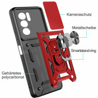 Oppo A16 Handyhülle Handy Tasche Hülle Outdoor Case Back TPU Silikon Bumper