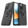 Schutz Hülle für Xiaomi Redmi Note 10 Pro Ring Case Cover Handy Tasche Outdoor  Schwarz