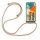 betterfon Handykette für Samsung Galaxy A23 5G Handyhülle mit Band Hülle Beige / Braun