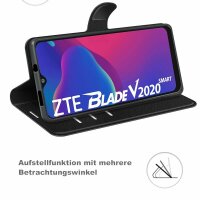 ZTE Blade V2020 Smart Hülle Handy Tasche Flip Cover Wallet Case Handyhülle Etui