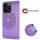 Handyhülle für Apple iPhone 14 Pro Max – Mandala Case Lila