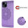 Handyhülle für Apple iPhone 14 – Mandala Case Lila