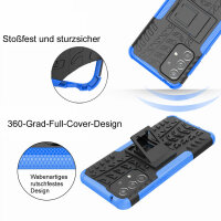 Hülle für Samsung Galaxy A33 5G - Schutzhülle Handyhülle Tasche Case Schale TPU Blau
