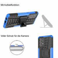Hülle für Samsung Galaxy A33 5G - Schutzhülle Handyhülle Tasche Case Schale TPU Blau