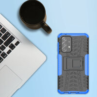 Hülle für Samsung Galaxy A33 5G - Schutzhülle Handyhülle Tasche Case Schale TPU Blau