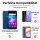ZTE Blade A5 2019 Handy Tasche Flip Cover Wallet Case Schutz Hülle Etui Schale in Schwarz