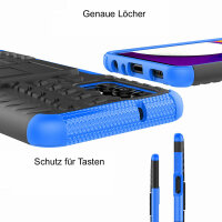 Hülle für Samsung Galaxy A13 4G - Schutzhülle Handyhülle Tasche Case Schale TPU Blau