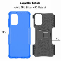 Hülle für Samsung Galaxy A13 4G - Schutzhülle Handyhülle Tasche Case Schale TPU Blau