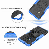 Hülle für Samsung Galaxy A13 4G - Schutzhülle Handyhülle Tasche Case Schale TPU Blau