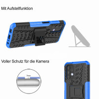 Hülle für Samsung Galaxy A13 4G - Schutzhülle Handyhülle Tasche Case Schale TPU Blau