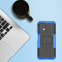 Hülle für Samsung Galaxy A13 4G - Schutzhülle Handyhülle Tasche Case Schale TPU Blau