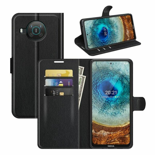 Nokia X10 X20 Hülle Handy Tasche Handyhülle Wallet Case Klapptasche Flip Etui