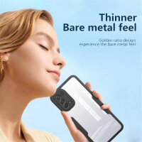 360° Grad Hülle Oppo A54 5G / A74 5G Handyhülle mit Integriertem Displayschutz Schwarz