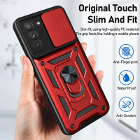 Handyhülle Für Samsung S21 FE Handy Tasche Hülle Outdoor Case TPU Silikon Bumper