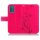 Handy Tasche ZTE Blade Hülle Schutzhülle Klapphülle Flip Case Buchhülle Etui TPU Blade V30 Vita Pink