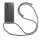 Handykette für Nokia C32 Handyhülle mit Band Umhängehülle mit Band Hülle Cover  Grau