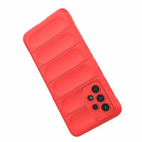 Handy Tasche für Samsung Galaxy A33 5G Hülle Handyhülle Outdoor Case Back Cover  Rot
