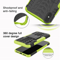 Handy Tasche für Apple iPhone Panzer Cover Case...