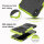 Handy Tasche für Apple iPhone Panzer Cover Case Schutz Hülle Etui Schale Bumper Apple iPhone X / XS Grün