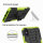 Handy Tasche für Apple iPhone Panzer Cover Case Schutz Hülle Etui Schale Bumper Apple iPhone X / XS Grün