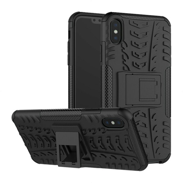 Apple iPhone XS Max Handy Tasche Case Cover Panzer Hülle Schutzhülle Handyhülle