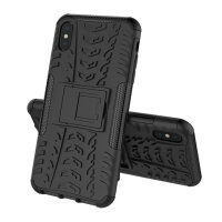 Apple iPhone XS Max Handy Tasche Case Cover Panzer Hülle Schutzhülle Handyhülle