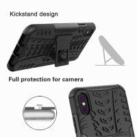 Apple iPhone XS Max Handy Tasche Case Cover Panzer Hülle Schutzhülle Handyhülle