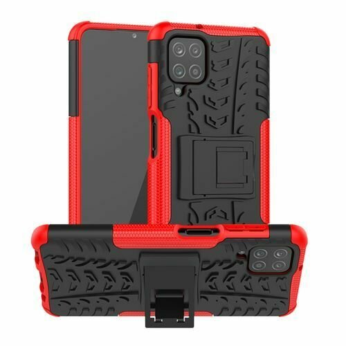 Handy Tasche für SAMSUNG Galaxy Hülle Handyhülle Schutzhülle Outdoor Case Schale Galaxy Note10+ N975 / N976 5G Rot