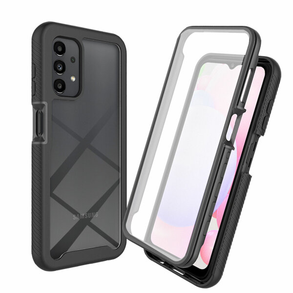 Panzer Hülle Handy Tasche 360 Grad TPU vollschutz mit Integriertem Displayschutz Samsung Galaxy A13 4G / 5G / A04s