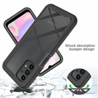 Panzer Hülle Handy Tasche 360 Grad TPU vollschutz mit Integriertem Displayschutz Samsung Galaxy A13 4G / 5G / A04s