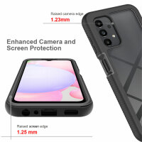 Panzer Hülle Handy Tasche 360 Grad TPU vollschutz mit Integriertem Displayschutz Samsung Galaxy A13 4G / 5G / A04s