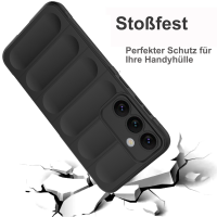 Hülle für Samsung A14 A34 A54 S23 FE S24 Handyhülle Outdoor Case Cover Bumper Schwarz Galaxy S24