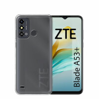 ZTE Blade A53 / A53+ Handyhülle Transparent Hülle Handy Tasche +PANZERSCHUTZGLAS