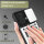 Outdoor Panzer Hülle Motorola Edge 40 Neo Handyhülle mit Kameraschutz Ringhalter Silber