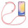 Handykette für Samsung Galaxy A25 – Handyhülle mit Band Rosa