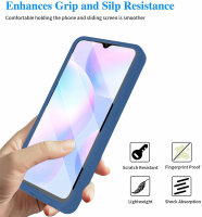 360°Grad Hülle Xiaomi Redmi 9A / 9AT Handyhülle mi Integriertem Displayschutz Blau