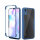 360°Grad Hülle Xiaomi Redmi 9A / 9AT Handyhülle mi Integriertem Displayschutz Blau