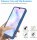360°Grad Hülle Xiaomi Redmi 9A / 9AT Handyhülle mi Integriertem Displayschutz Blau